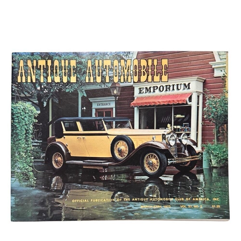 Antique Automobile 1973 Magazine March-April Volume 37 Issue 2